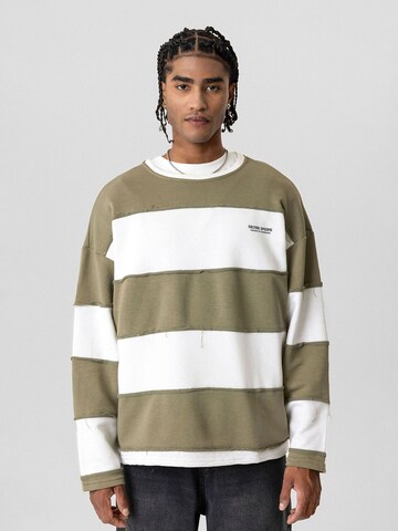 Dandalo Sweatshirt 'Lucas' in Groen: voorkant
