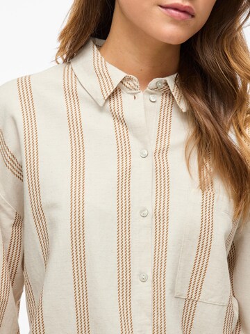 VILA Bluse i beige