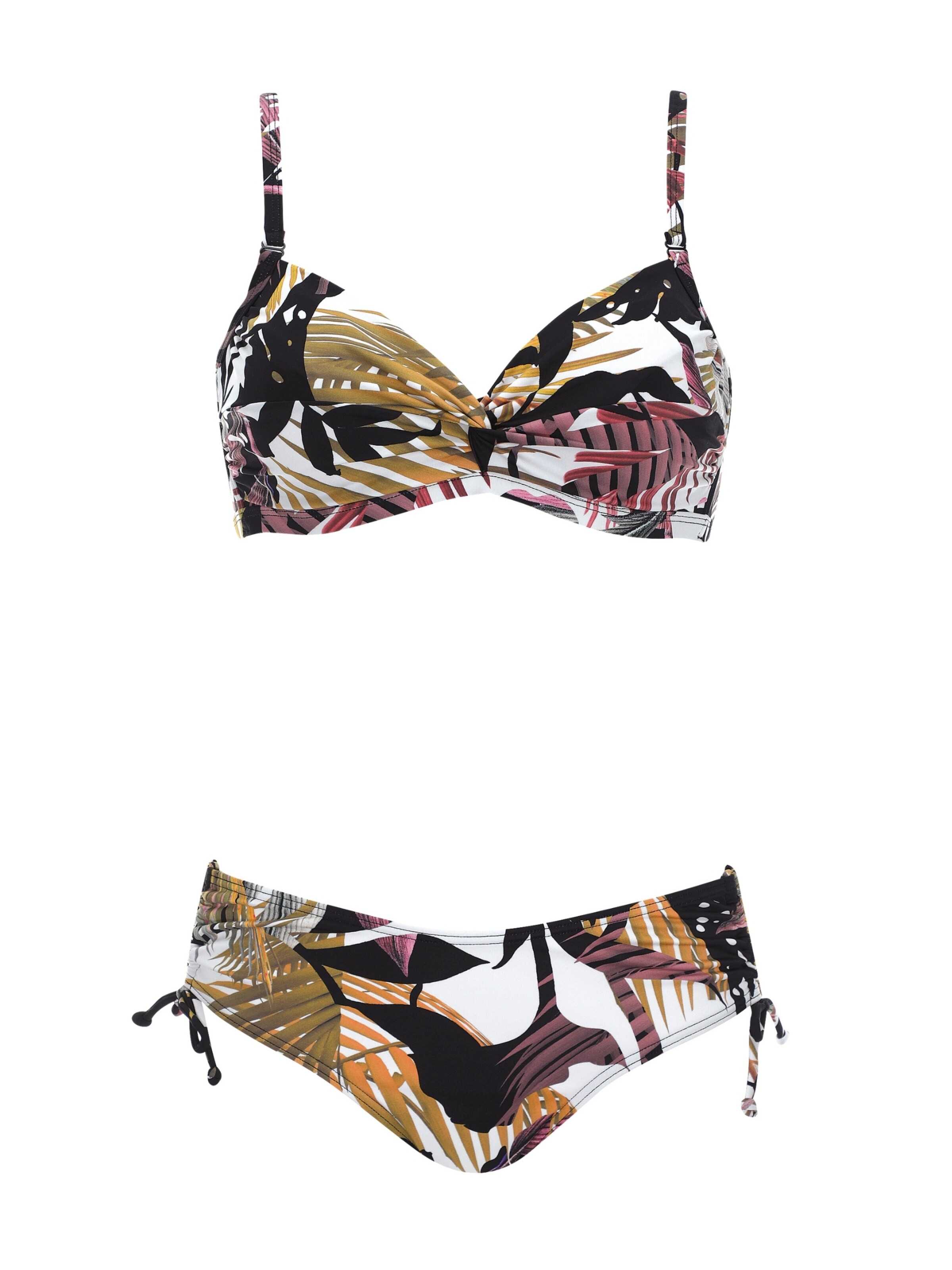 OLYMPIA T-shirt Bikini i sort: forside