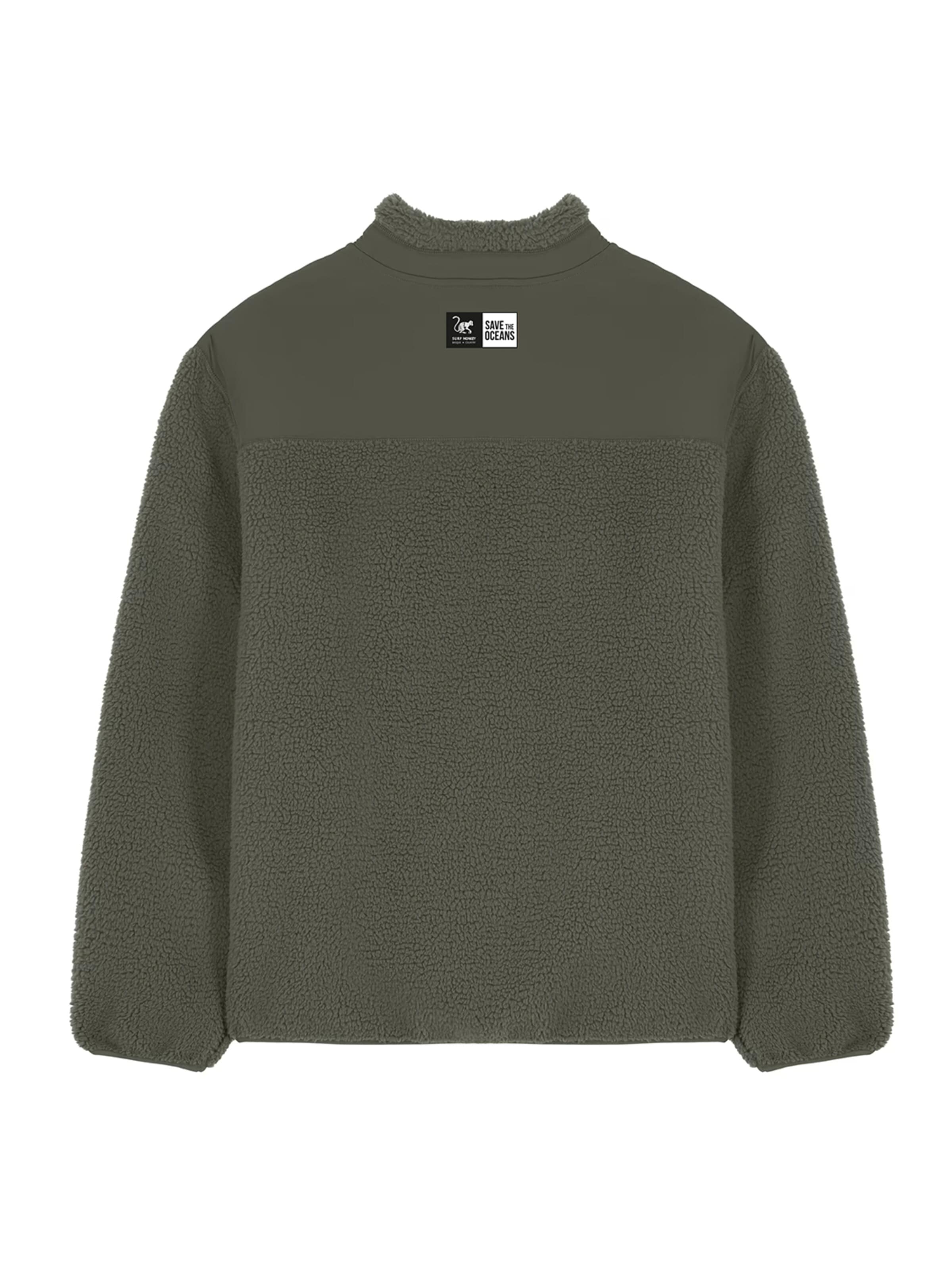 Surf Monkey - Chaqueta polar en verde