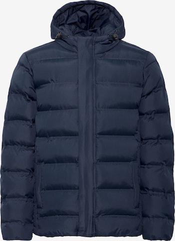 Veste d’hiver 'Mariusen' !Solid en bleu : devant