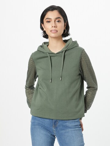 Sweat-shirt 'Svenja' ABOUT YOU en vert : devant