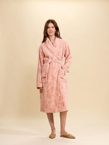 ESSENZA Long Bathrobe ' Rosie ' in Pink