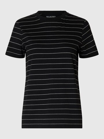 T-shirt SELECTED FEMME en noir