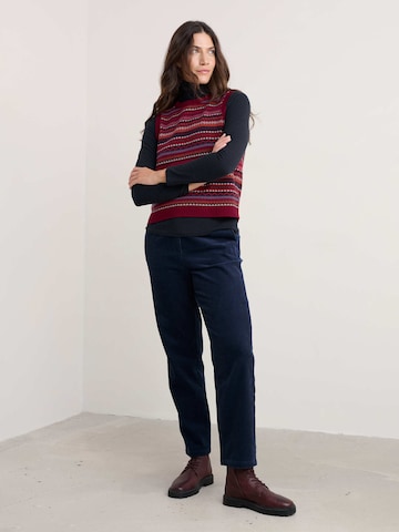 Seasalt Cornwall Neuleliivi ' Percella Cove' ' värissä punainen