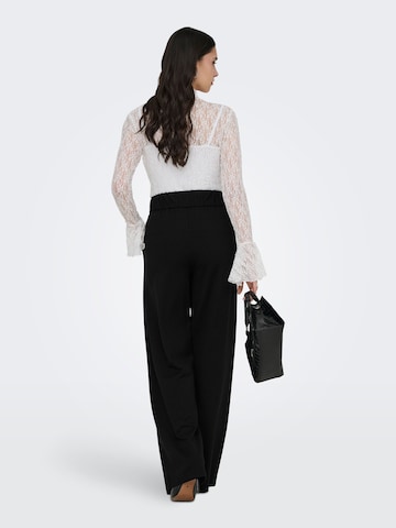 JDY - Pierna ancha Pantalón 'JDYNew' en negro