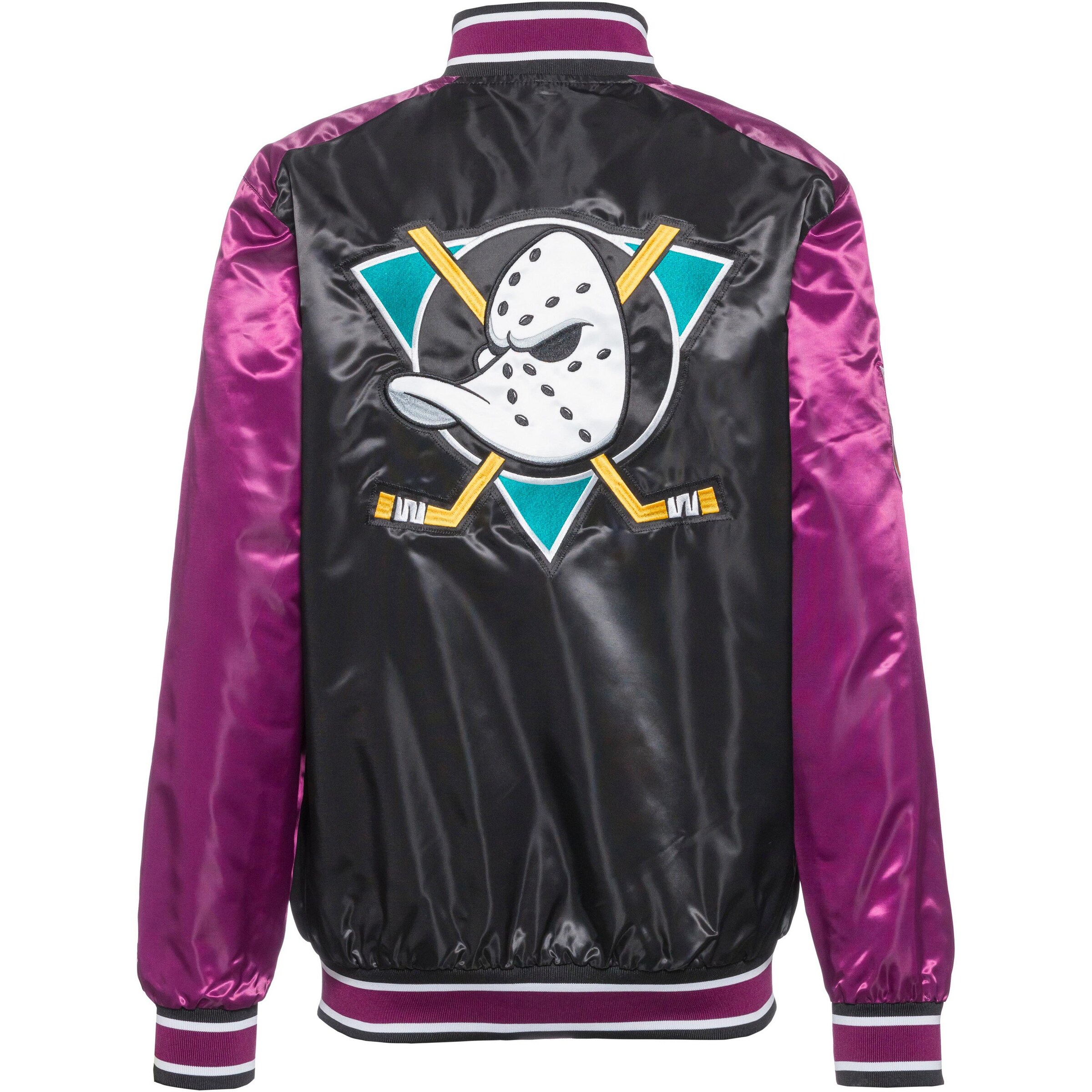 Starter Between-Season Jacket 'Anaheim Ducks' in Black