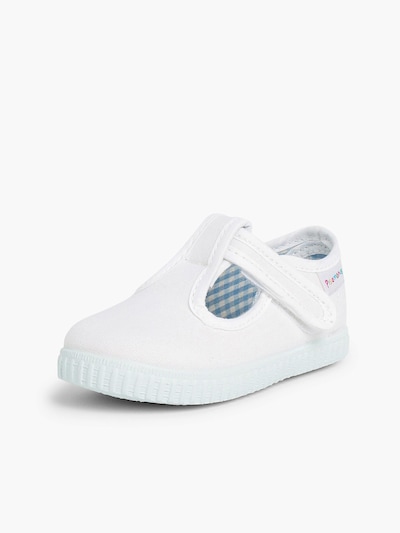 Pisamonas Chaussure basse en 30 en blanc, Vue avec produit