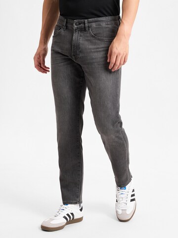 BOSS Slimfit Jeans ' Onyx ' in Grau: Vorderseite