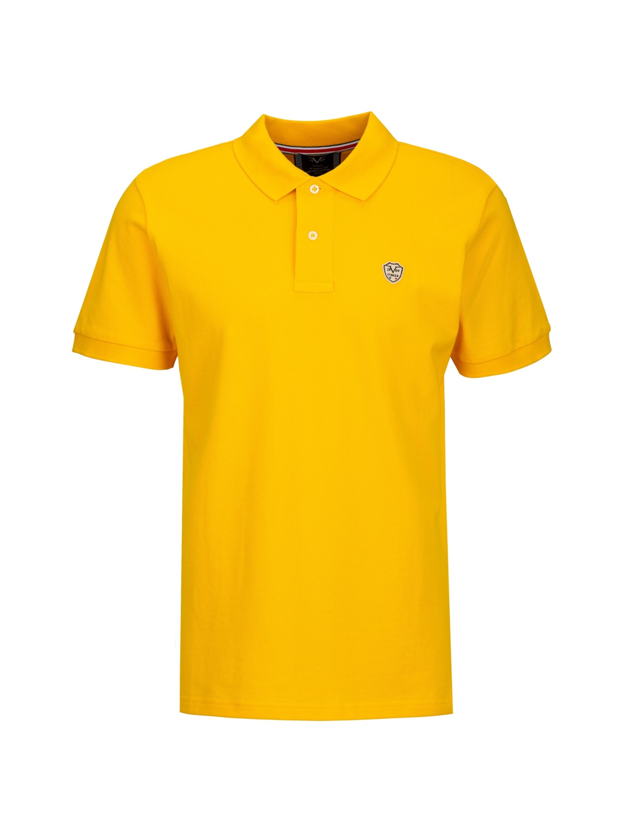 19V69 ITALIA Shirt 'Emilio' in Yellow: front