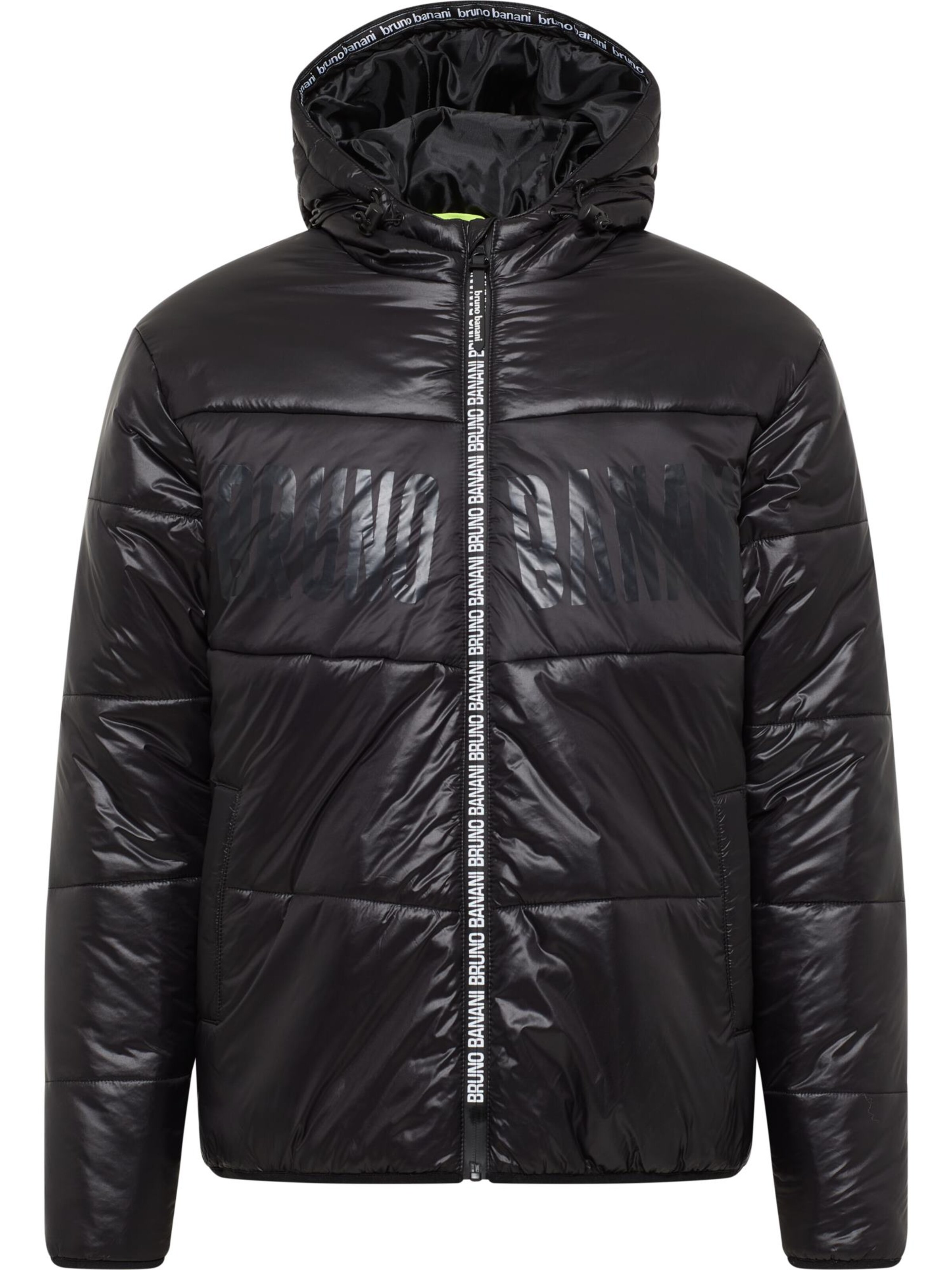Bruno Banani Between-season jacket 'Conner' in Black: front