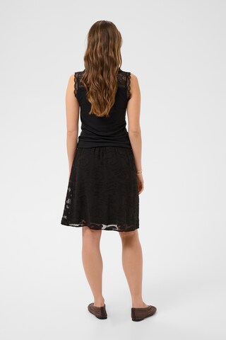 Cream - Falda 'Misandra' en negro