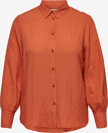 ONLY Carmakoma Blus i orange: framsida