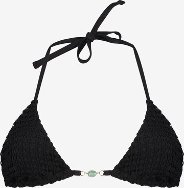 Hunkemöller Triangle Bikini Top 'Maui' in Black: front