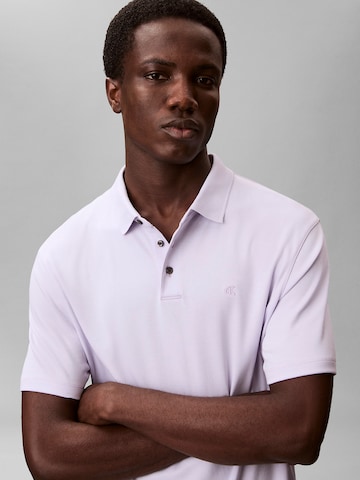 Calvin Klein Poloshirt in Lila