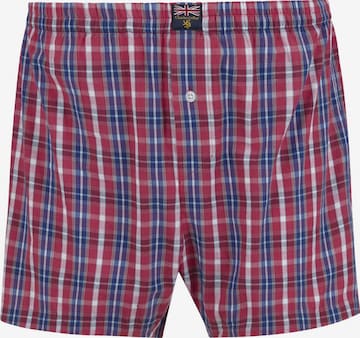 Charles Colby 2er Pack Boxershorts ' Lord Manus ' in Rot
