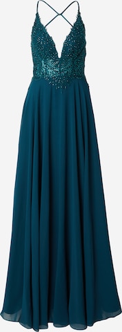 mėlyna mascara Vakarinė suknelė: priekis