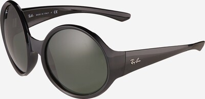 Ray-Ban Sonnenbrille 'ORB4345' in dunkelgrün / schwarz, Produktansicht