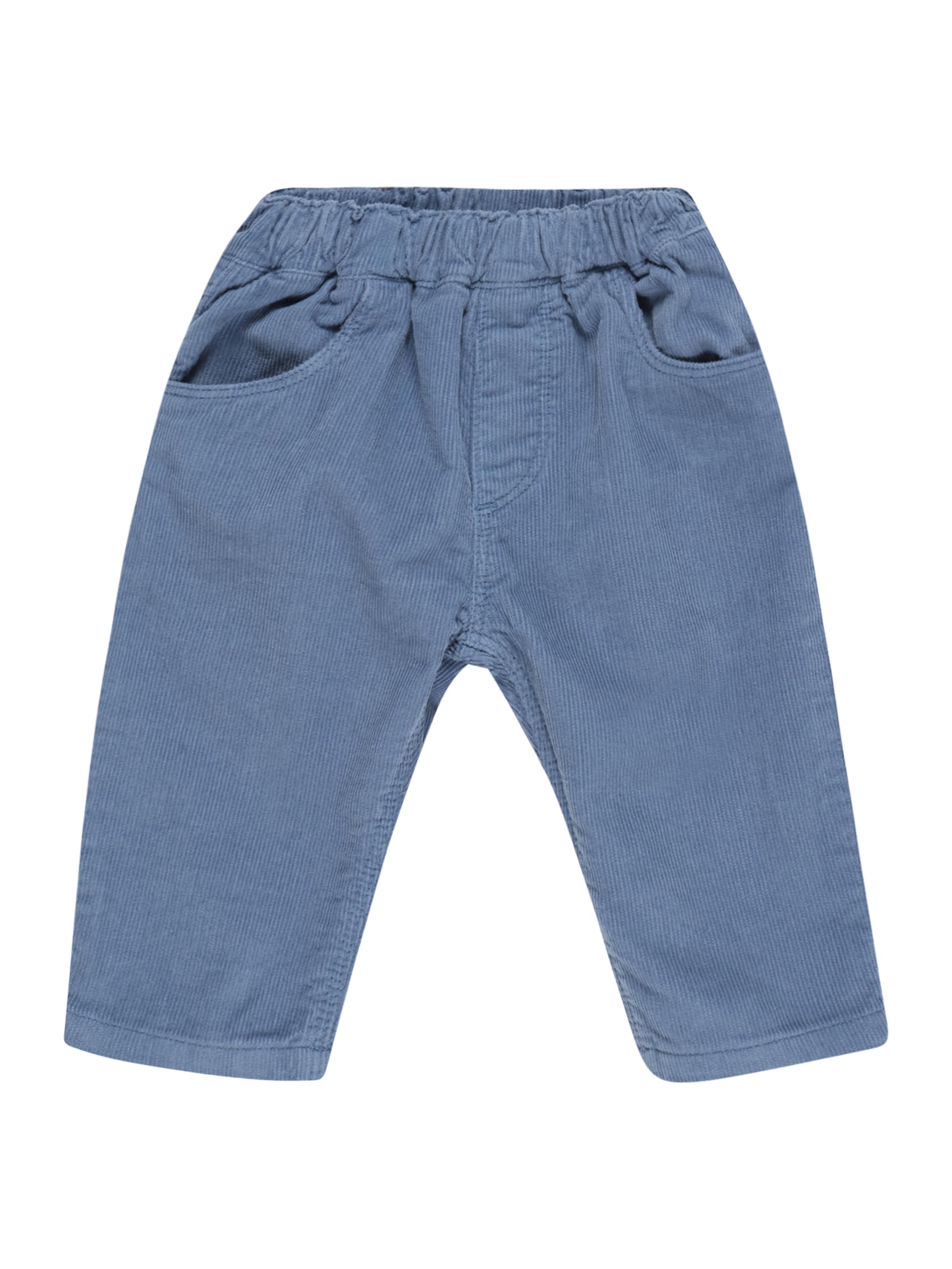 KNOT Normální Kalhoty 'Dylan' – modrá: přední strana