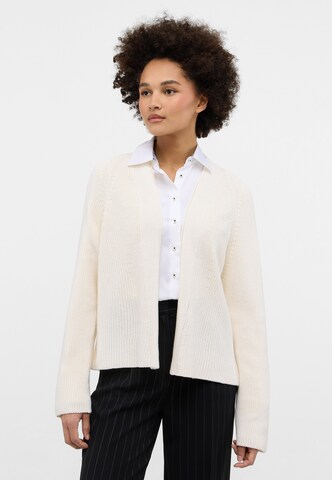 ETERNA Strickjacke in Weiß: Vorderseite