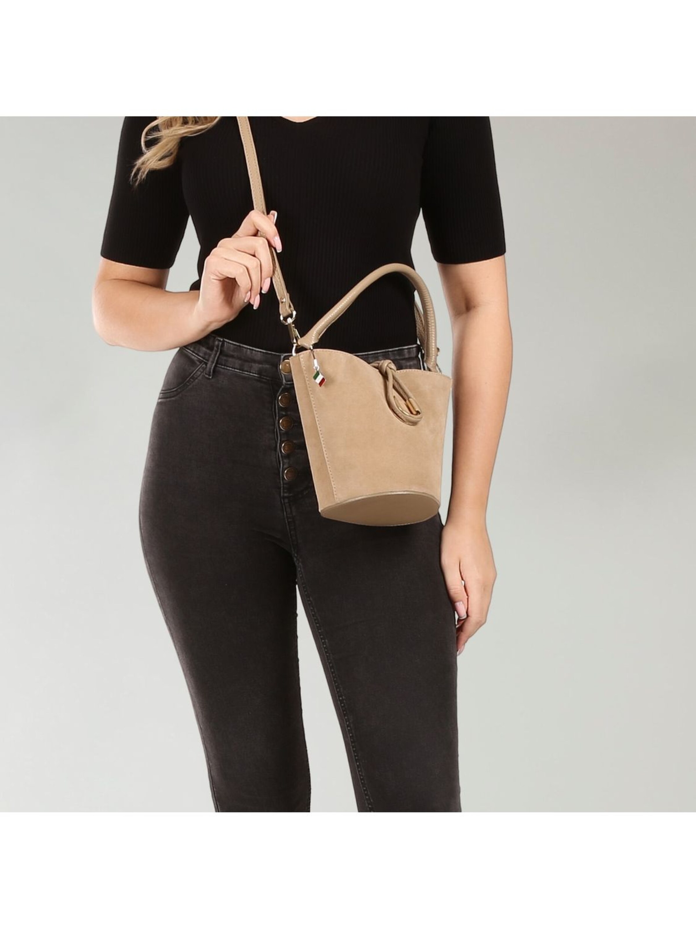 Florence Handbag in Beige