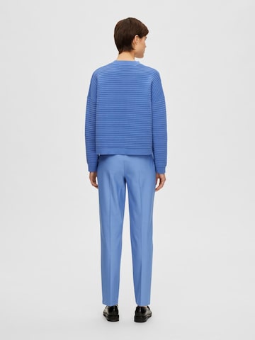 SELECTED FEMME Sweater 'Laurina' in Blue