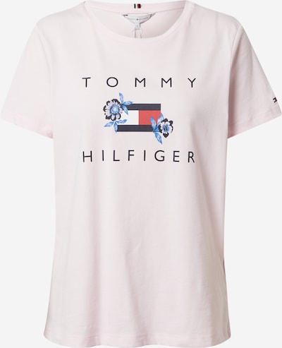 TOMMY HILFIGER Shirt in de kleur Navy / Lichtroze / Rood, Productweergave