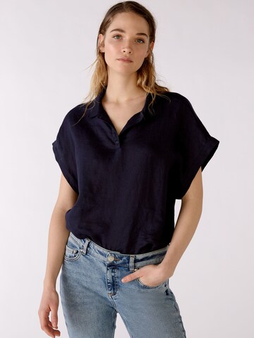 OUI Blouse in Blauw: voorkant