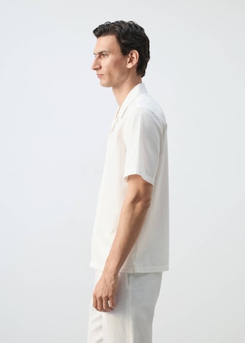 MANGO MAN Regular Fit Hemd 'Muzza' in Weiß