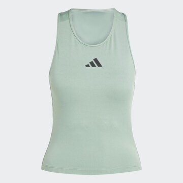 ADIDAS PERFORMANCE Спортен топ 'Power 3' в зелено: отпред