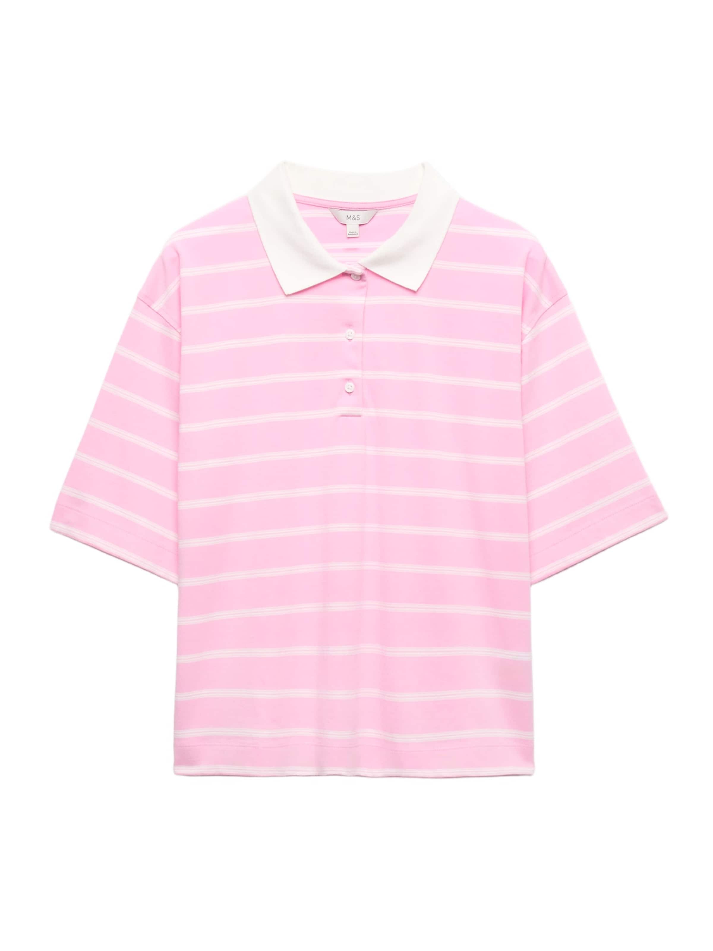 Marks & Spencer Shirt in Roze: voorkant