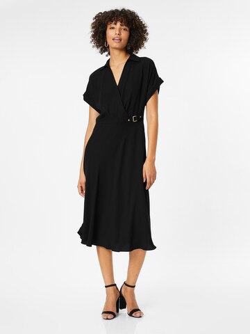 Lauren Ralph Lauren - Vestido en negro: frente