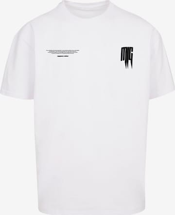 MJ Gonzales Shirt 'Metamorphose V.2' in White: front