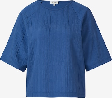 T-shirt s.Oliver en bleu : devant