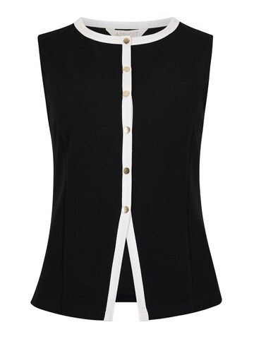Apricot Vest ' ' in Black