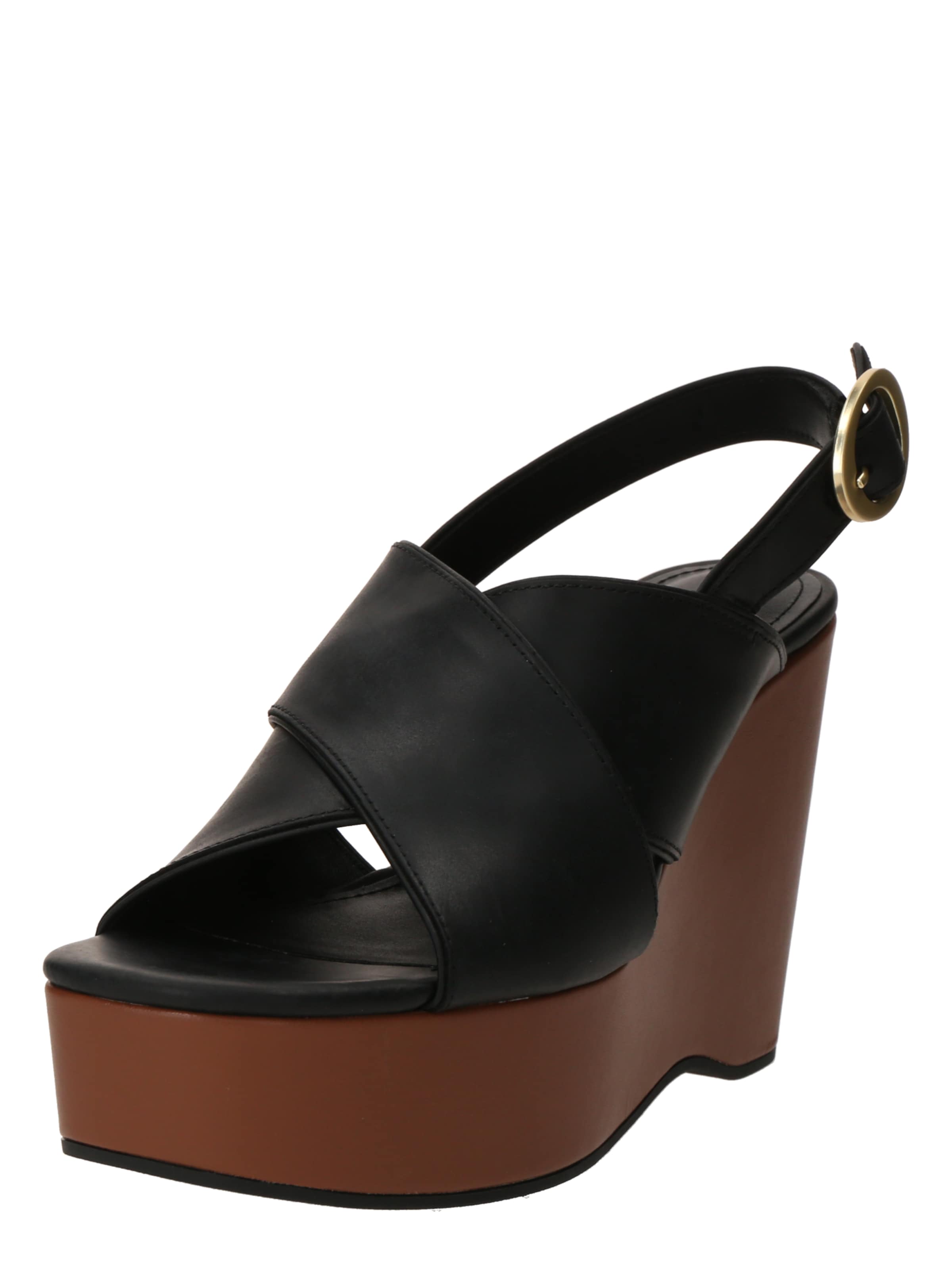 & Other Stories Σανδάλι σε μαύρο: μπροστά