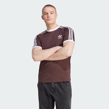 ADIDAS ORIGINALS Tričko – hnědá: přední strana