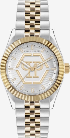 Montre à affichage analogique 'Date Superlative' Philipp Plein en argent : devant