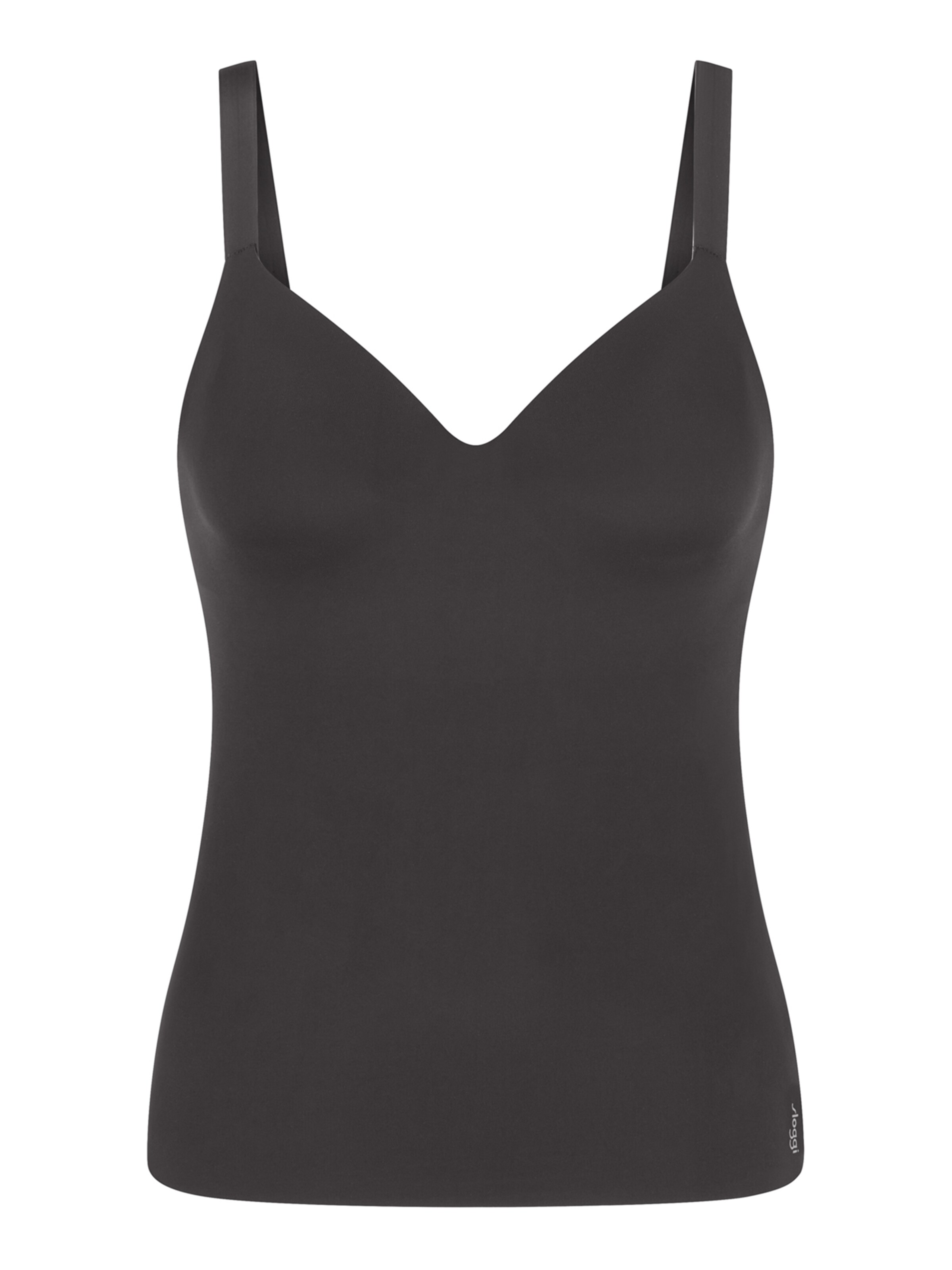 Haut ' Blue ZERO Feel 2.0 THE UP ' SLOGGI en noir : devant