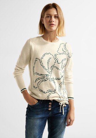 CECIL Pullover in Beige: predná strana