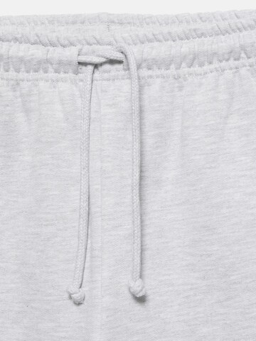 Wide Leg Pantalon Pull&Bear en gris