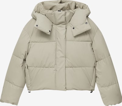 Pull&Bear Veste d’hiver en vert pastel, Vue avec produit