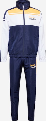 Sergio Tacchini Joggingpak in Blauw: voorkant