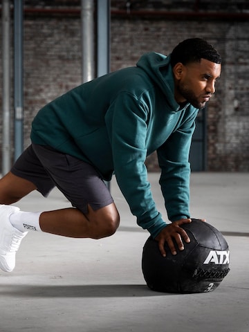 Fortex Fitness Trui 'Essential Oversized Hoodie' in Groen