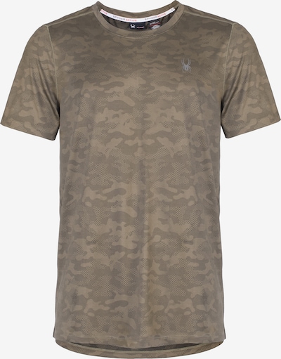 Spyder Funktionsskjorte i brun, Produktvisning