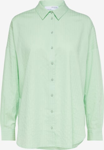 SELECTED FEMME Blouse 'Lina Sanni' in Green: front