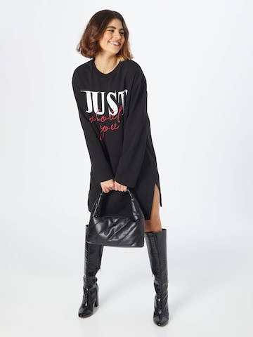 Just Cavalli Sweatshirt i svart