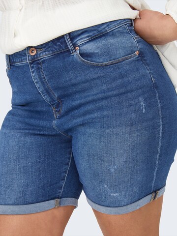 ONLY Carmakoma - Skinny Vaquero 'CARLAOLA' en azul