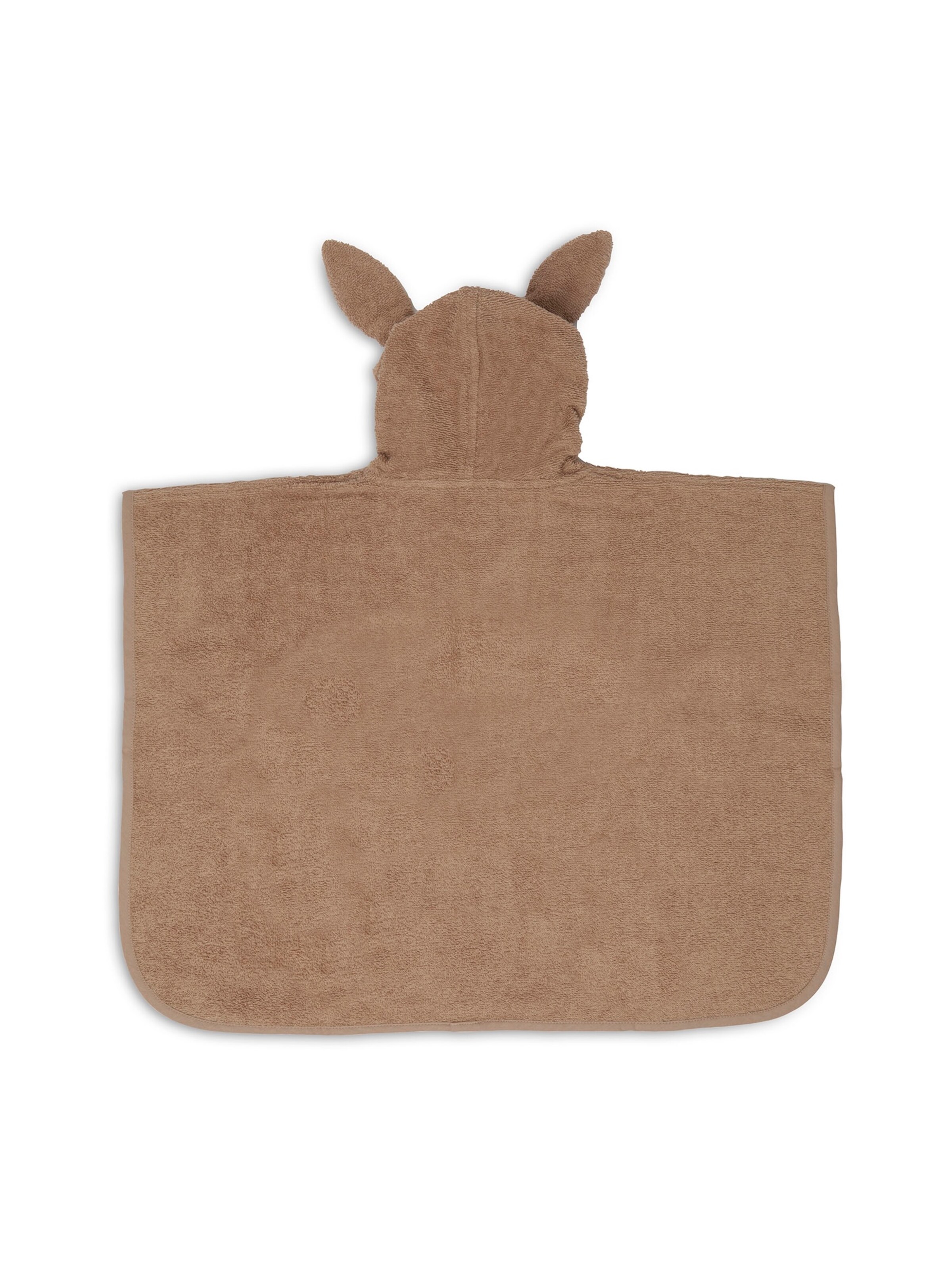 Jollein Badeponcho Frottee in Braun