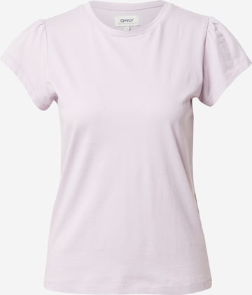 ONLY T-Shirt 'NEW NORA' in Lila: predná strana